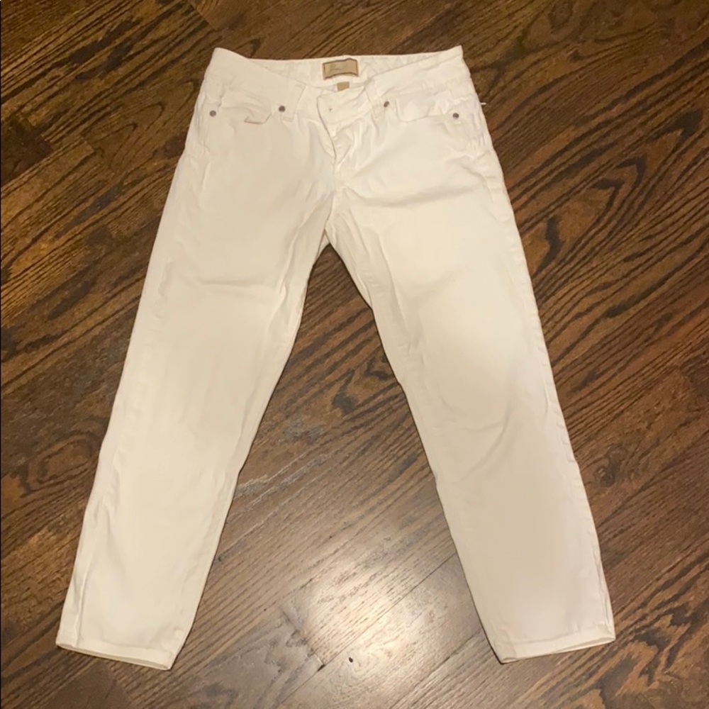 White Paige skinny jeans